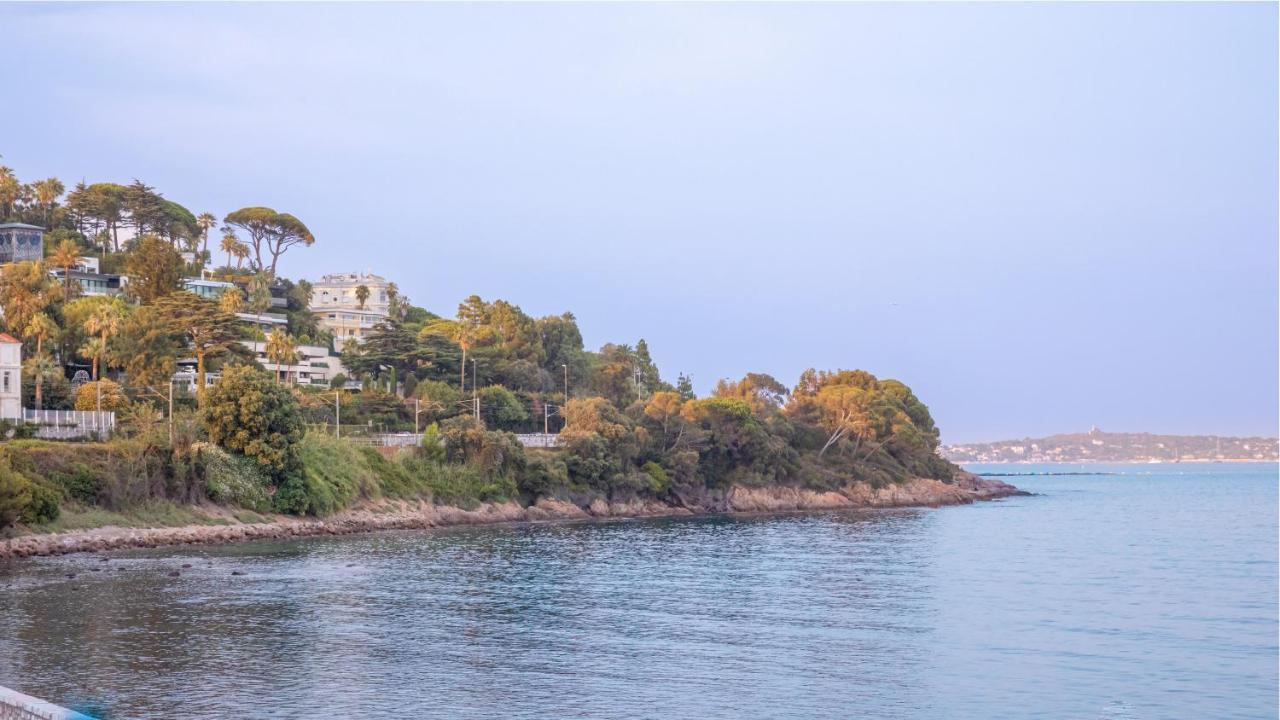" Nid D'Amour " Evasion De Reve - Pieds Dans L'Eau Face A La Mer Cannes Bagian luar foto